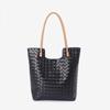 Bolso de mano de piel auténtica para mujer, bolso de verano, bolso de mano de piel de vaca, bolso de hombro para el trabajo, gran capacidad, 71037