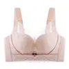 Lingerie de renda de qualidade de marca para mulheres, modeladora e com suporte, com suporte lateral para evitar flacidez, projetada para seios pequenos, proporcionando um efeito push-up e realçando a linha do busto