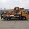 Vehículo de Trabajo Aéreo Autopropulsado de Carrocería Ancha 30.5 Jiangling Shunda Fabricado en Fábrica y Exportado con Plataforma Elevadora de Gran Altura