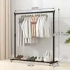 Secador de Ropa Sencillo, Perchero de Pie para Dormitorio, Barra para Secar Ropa en Interiores, Colgador de Ropa, Perchero de Pie para Dormitorio, Venta al por Mayor para Tiendas de Ropa