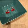 Aretes de Alta Gama para Mujer, Aretes Nicho, Joyería de Temperamento de Flor de Perla Retro, Aretes para Puesto Mayorista