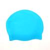 Gorro de natación de silicona sin costuras nuevo transfronterizo moda para adultos hombres y mujeres protección para los oídos transpirable impermeable antideslizante gorro de natación personalizado