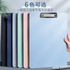 Portapapeles Morandi Color A4 Portapapeles Plano para Uso Estudiantil Materiales para Exámenes Tablero para Escribir Dibujar Tablero Duro