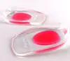 Almofada de Calcanhar de Fábrica Copo de Silicone para Calcanhar Palmilha Palmilha Reduzida Capa Macia de Silicone Calcanhar Meio Tamanho Almofada de Calcanhar