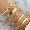 Pulseira de Flor Larga Nova Estilo Europeu e Americano Personalizada Minimalista de Alto Padrão Aberta Geométrica Ajustável Joia Atacado