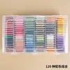 4.4m Colores 60 Colores 120 Colores Punto de Cruz Hilo de Algodón Caja de Hilo para Bordar Bordado Hecho a Mano DIY Accesorios para Tejer Costura