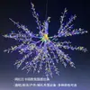 Luzes de fada LED tipo fogos de artifício com controle remoto e dimerização, luzes decorativas de atmosfera festiva em formato de árvore de Natal