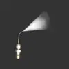 Boquilla para Hidrolavadora Lavadora Electrodoméstico de Limpieza Cabezal de Pistola de Limpieza Acero Inoxidable Orificio de Chorro Lateral de Alta Presión Aguja Curva