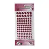 Adesivo de Diamante 6mm Adesivo Facial de Acrílico Diamante Crianças DIY Diamante Colorido Adesivo Decorativo para Carro Patch de Gema de Cristal