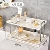 Estante de almacenamiento de baño de lujo ligero, inodoro, lavado de manos, mesa de lavado, caja de almacenamiento de cosméticos, tocador de escritorio, estante