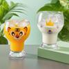 Fabricante em estoque animal cerveja artesanal copo chá de leite sorvete Raposa Coroa urso tigre Panda mojito Copo