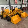 Fabricantes Fornecem Mini Carregadeiras de Nova Energia para Fazendas Agrícolas, Mini Carregadeiras de Tração nas Quatro Rodas para Canteiros de Obras e Carregadeiras Elétricas