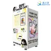 Máquina Expendedora y de Impresión Automática para Fundas de Teléfono Móvil DIY, Máquina Expendedora de Impresión Vertical Totalmente Automática Personalizada para Zonas Turísticas