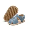 Sandalias de Verano para Bebé Más Vendidas Transfronterizas, Suelas de Goma Suave Transpirables, Zapatos Casuales Antideslizantes para Niños Pequeños, Zapatos para Bebé, Envío Directo