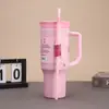 Venta transfronteriza owala con taza térmica 40 oz asa de acero inoxidable portavasos de coche taza de hielo para coche portátil