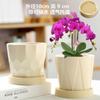 Vaso de Flores Cerâmico Estilo Ins Nórdico fosco simples para interior Phalaenopsis tulipa verde vaso grande para plantas verdes