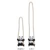 Panda en una Rama de Árbol Columpio 3D Adorno Decorativo Creativo Figura Regalo de Oficina Imán para Nevera