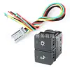 Adecuado para interruptor de luz de potencia para faro antiniebla LED delantero Honda espejo retrovisor con radar calefacción música interruptor doble