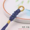 Chaveiro de Borla de Milho de Xizang Tecido à Mão Pingente para Bolsa Carro Corda Estilo Étnico Borla de Algodão Torcida à Mão