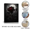 Pintura decorativa de três bruxas mais vendida da Amazon para Halloween, pintura sem moldura de floresta de outono vintage para decoração de parede da sala de estar