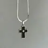 Collar con Cadena de Cuchilla y Cruz Dulce y Genial Estilo Y2K, Gargantilla Oscura Gótica Punk Estilo Ins, Diseño de Nicho, Estilo Genial y Picante