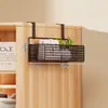 Estante de Almacenamiento para Armario, Cesta de Almacenamiento para Bolsos, Estante Lateral para Gabinete, Organizador de Ropa Interior y Ropa, Cesta Colgante para Armario