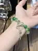 Pulseira Versátil Simples Feminina Estilo Jovem Borboleta Fresca, Pulseira com Design Criativo de Nicho para Meninas e Melhores Amigas