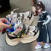 Zapatillas Chunky para Niños Tendencia Primavera y Otoño 2025 Nuevas Zapatillas para Niños Zapatillas Deportivas para Niños Suela Suave Antideslizantes Ligeras Transpirables Zapatillas para Correr