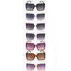 Gafas de Sol de Fotografía Callejera Europeas y Americanas, Gafas de Sol Personalizadas de Moda con Montura Grande para Mujer, Protección Solar, Para Mostrar el Rostro, Maquillaje Ligero, Decorativas, Gafas Versátiles