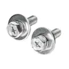 Acero Inoxidable 304 Cruz Exterior Hexagonal Grande Arandela Plana Tornillos Combinados Tres Piezas Gb9074.13 Tornillos Combinados con Arandela Plana Ampliada