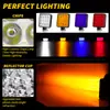 Jm Car LED Mini Cuadrado 16 Luces Modelo ABS 48W Luz de Trabajo 12V Faro para Vehículo Todoterreno Impuesto No Incluido