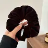 Accesorio para el Cabello de Terciopelo con Bordes Anchos, Nueva Diadema de Alta Corona para Mujer de Colores para Lavarse la Cara, Estilo Vintage de Alta Gama que Hace que la Cara Parezca Más Pequeña