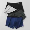 Cueca Boxer Masculina Hengyuanxiang 100% Algodão Respirável com Cós Largo, Pacote com Quatro para Atacado