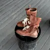 Sapatos 2026 Treinamento Alemão Botas Martin Botas Femininas Boxe Esportes Casuais Bico Redondo Cano Médio Botas Curtas Novo Retro Outono Ocidental