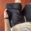 Pantalones cortos de lino sintético plisados para hombre, verano finos transpirables de algodón-lino holgados casuales de longitud media para uso al aire libre