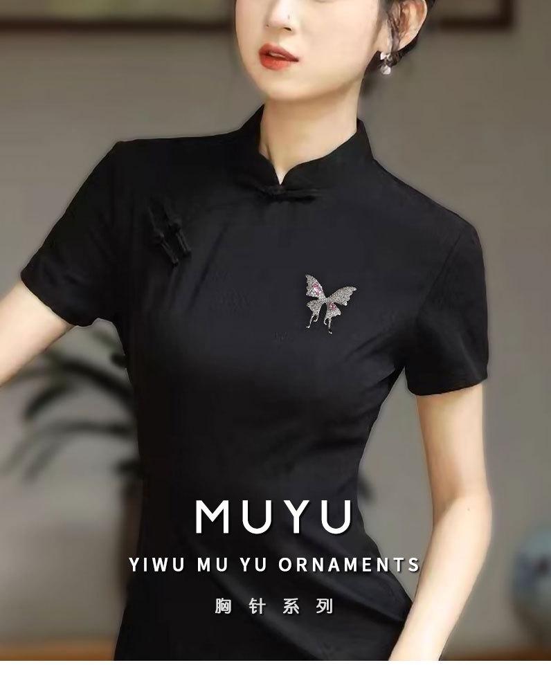 时尚轻奢风漫舞蝴蝶胸针甜美可爱昆虫胸花小众新品个性