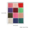 Tendência Dopamina 12 Grades Macaron Contas para Nail Art Coloridas Mini Contas Redondas Suprimentos para Decoração de Unhas Atacado