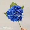 Hortênsias artificiais com toque hidratante, textura de gel macio, cachos de flores abundantes e redondos, adequadas para fotografia de atmosfera de casamento