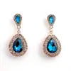 Aretes colgantes de citrino para mujer, aretes colgantes, aretes de botón colgantes, corte pera, anillo de dragón, lágrima, aretes para mujer