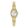 BS Ultramar Douyin Nicho Atmósfera de Lujo Ligero Negro Lava Oro Reloj Diamante Antiguo Medio Temperamento Regalo Reloj de Oro Pequeño 1755
