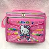 Vengadores murciélago Superman coche Rey caricatura 3D portátil bolsa lonchera bolsa de almuerzo térmica cremallera bolso de mano