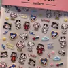 Graffiti Lindo Snoopy Ins Cámara Uñas con Relieve Arte de Uñas Pegatina Estéreo Dibujo Animado Cachorro Infantil DIY Pluma Uñas