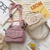 Bolso Mengchen Bolso de Lona Lindo para Niña Estilo Coreano Ins Estilo Japonés Harajuku Bolso Cruzado de Lona Bolso de Hombro para Estudiante