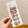 Pinzas para el cabello de tela para niñas que no dañan el cabello, Pasadores lindos para cabello de bebé, Pinzas pequeñas adorables para niños y Adorables Accesorios para el Cabello