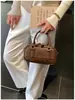 Bolsa de bowling transfronteiriça para comércio exterior para mulheres, novo modelo 2026, bolsa de ombro, bolsa Boston tipo travesseiro, bolsa para o dia a dia, bolsa transversal para mulheres