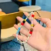 Cadena de Teléfono de Cuentas de Colores Ins Niche Cadena de Cuentas DIY Llavero de Cámara Ccd Colgante para Bolso Anti-Pérdida