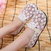 2024 Verano Nuevo Zapatos Transpirables de Suela Blanda Popular Encaje Versátil Zapatos de Mujer Cómodos de Suela Plana Casual Malla Fina
