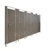 Tablero Divisor de Baño Público Escuela Fábrica Centro Comercial Baño Anti-Golpes Tablero de Panal de Abeja de PVC Aluminio Divisor de Baño