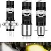 Farol de LED para Veículo Elétrico de Motocicleta P15D H4 BA20D Pino Duplo Amarelo Branco Cor Dupla High Low Beam Holofote Integrado