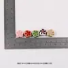 Jingdezhen Retro Agujero Horizontal Flor de Ciruelo Cuentas de Cerámica DIY Hecho a Mano Pulsera Casera Collar Joyería con Cuentas Material Accesorios